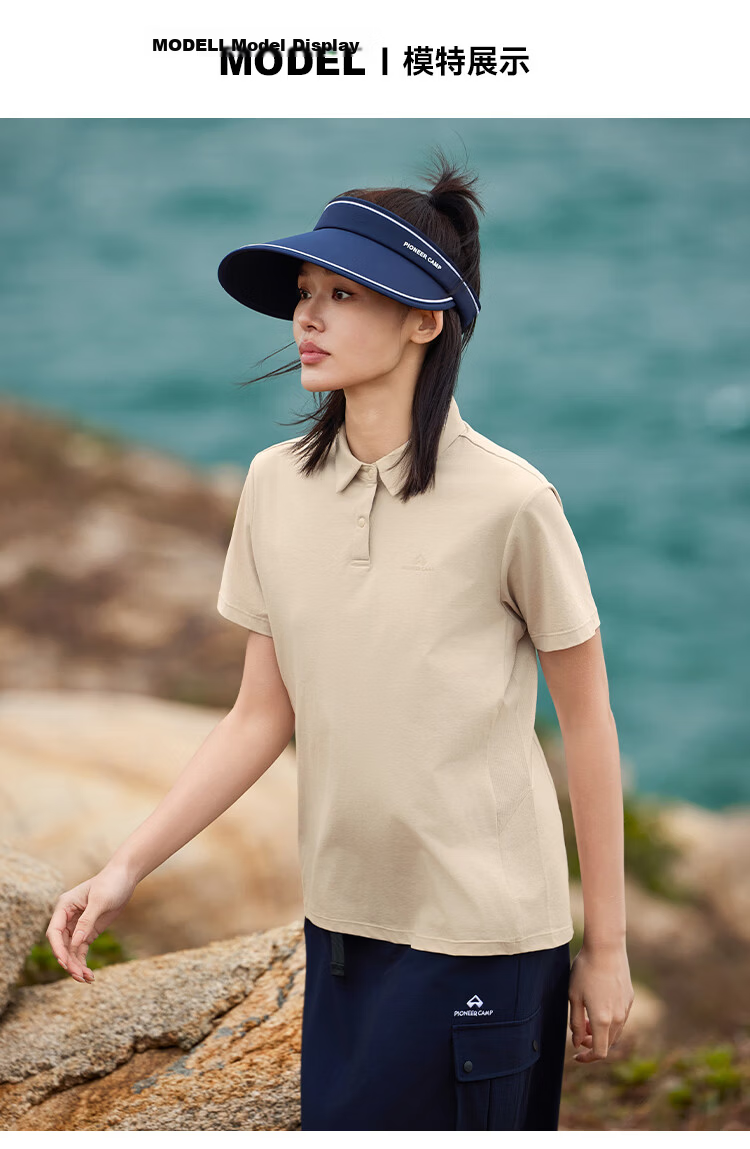 Toread Women's Quick-Dry Polo Shirt Outdoor Sports Breathable Short Sleeve T-Shirt Sorona Solid Color Casual Top White 2XL 10
