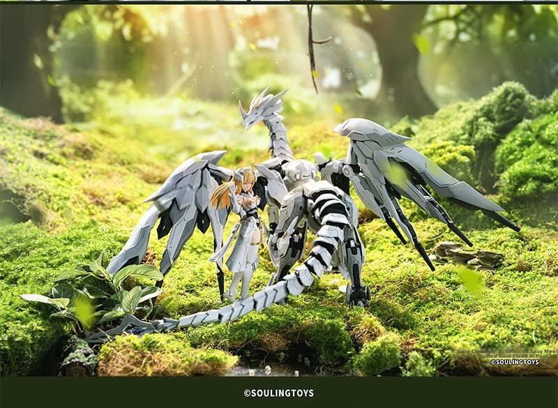 Sulink Model Toys Odo Lifeform Dragon Heart 1/6 Mecha Girl Daylight Meteor Domestic Assembly Model 20