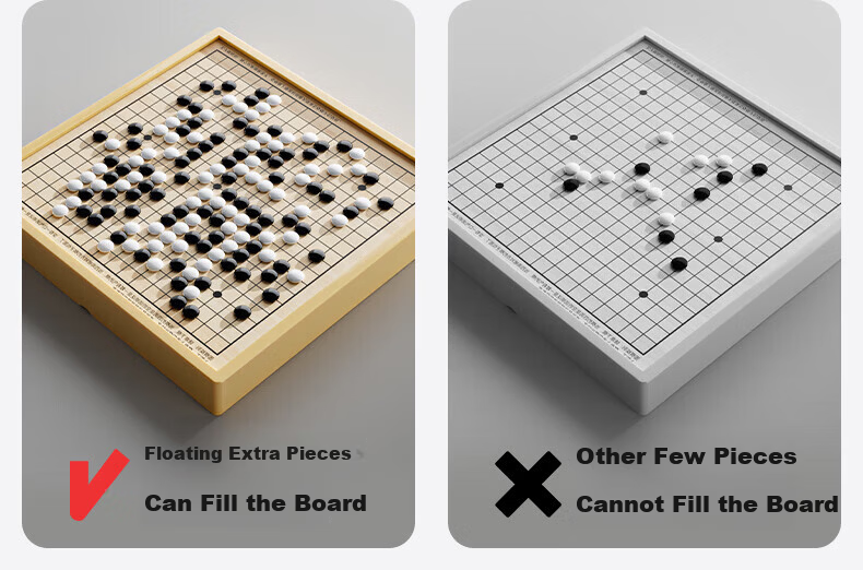 Floating Magnetic Multi-Functional Chessboard All-in-One Game Set Student Educational Toy Gomoku Children's Day Gift 10