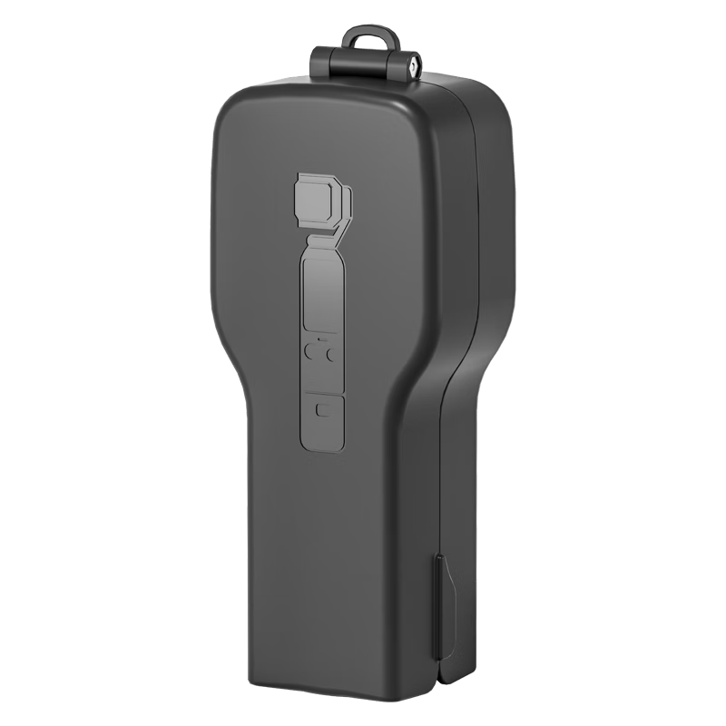 Smorss DJI Pocket 4 Protective Case Full Body Cover Shockproof Scratch-resistant Portable Storage Screen Protector Protective Sleeve Sports Camera Accessory Black