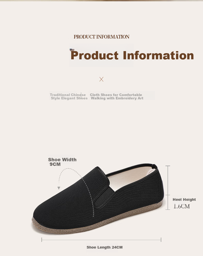 Taiheyuan Old Beijing Cloth Shoes Men Spring New Genuine Cow Tendon Non-Slip Slip-On Breathable Bamboo Fiber Odor-Resistant Cloth Shoes 16