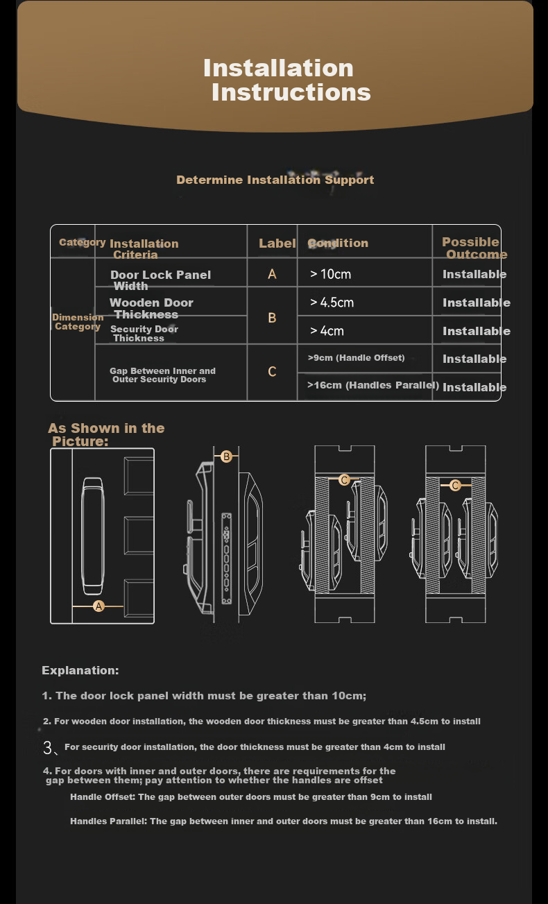 Longting Deschmann Smart Door Lock Fingerprint Password T3 (9% Off in Jiadichao Head Live Room) 33