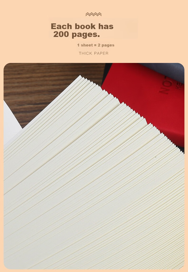 Zhongjian Stationery Artistic Exquisite Softcover A5 Notebook Diary Simple Business Meeting Notes Customizable Brown A5 8