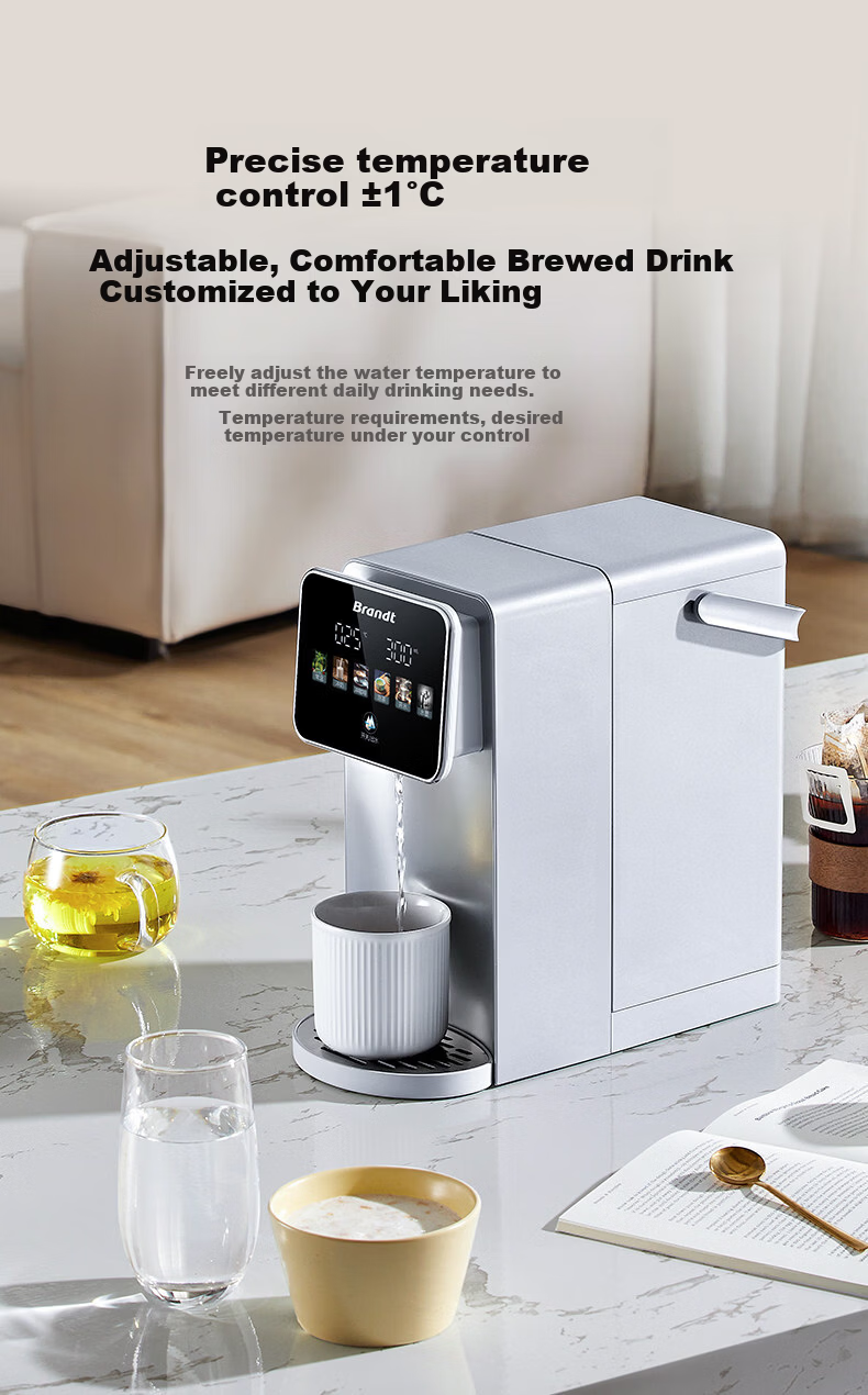 Bailang Instant Hot Water Dispenser Stainless Steel Desktop Countertop Integrated Water Purifier Small Under-Bucket Bottled Water Dispenser R3-8 11