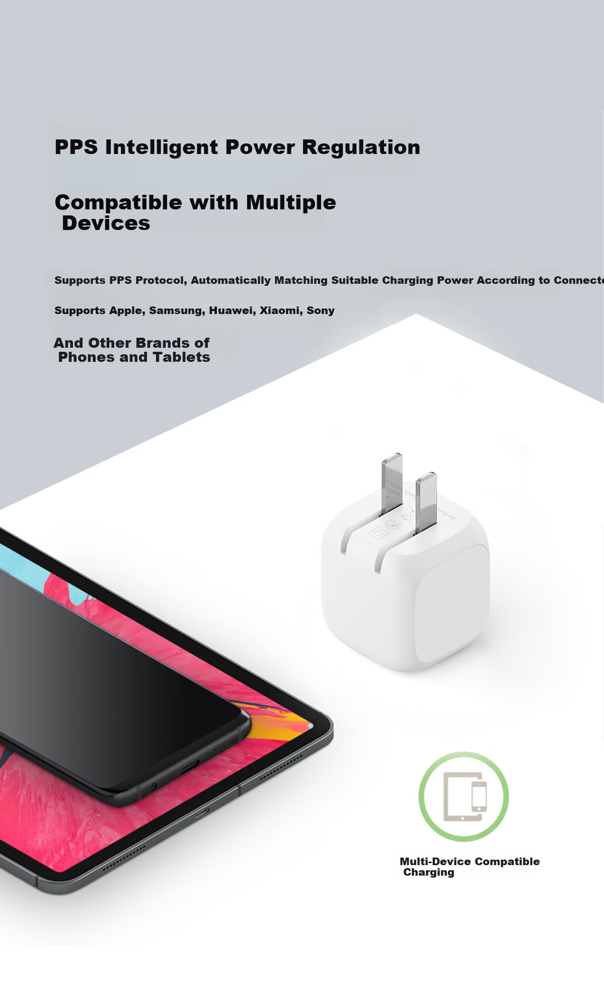 BELKIN Charger PD Fast Charging Apple Charger 40W Portable Charging Head Phone iPhone/iPad Charging Head USB-C Power Adapter White 7