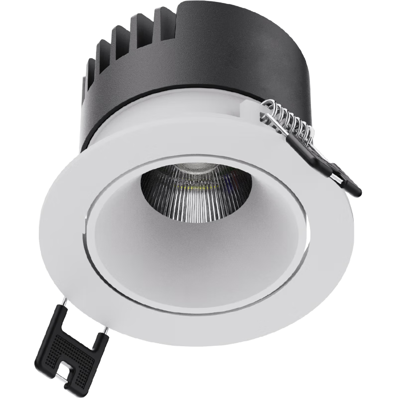 OPPLE High CRI Anti-Glare LED 24° Adjustable Spotlight Bright Aluminum 7W Warm Light Cutout 7.5-7.8cm