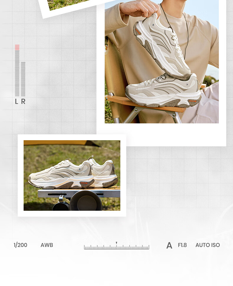 361° Wuren Outdoor Sports Shoes for Men, Commuter Thick-Soled Wear-Resistant Shock-Absorbing Wide-Fit Casual Running Shoes 672636771-1 4