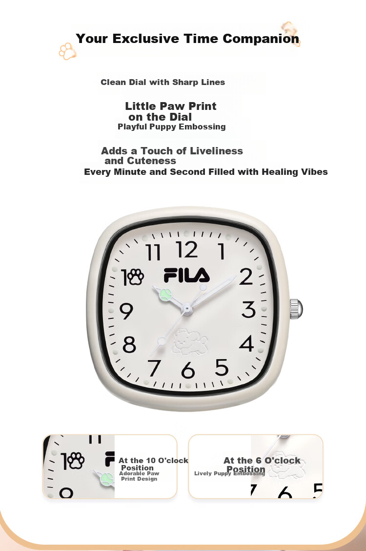 FILA Student Watch for Middle and High School Boys and Girls Exam Sports Children's Watch 6848-001 2