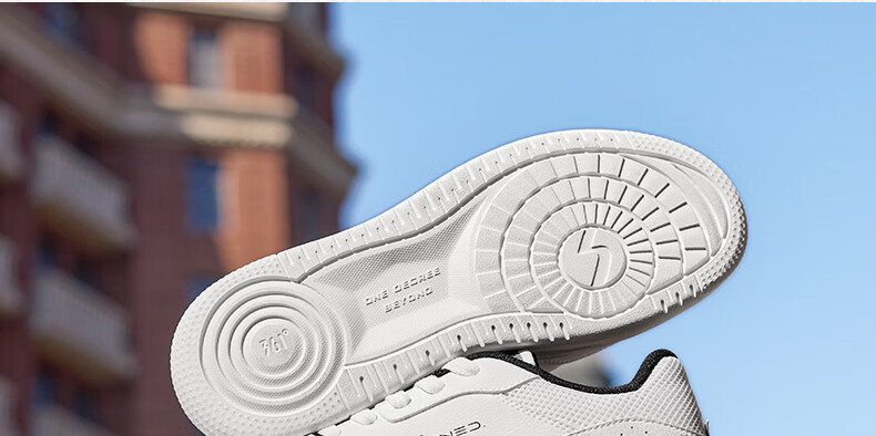 361° Qinghe 2.0 Men's Sneakers Sports Shoes Spring Summer Casual Thick Sole White Shoes 672616610-1 39