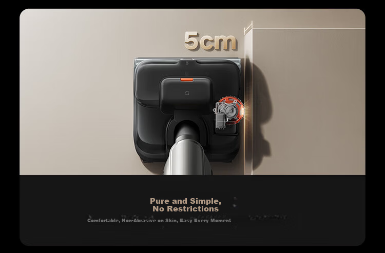 Mijia Xiaomi Floor Washer 5Pro 160℃ Steam Sterilization 26kPa Strong Suction Home Floor Washer and Mop 100℃ Boiling Water Self-Cleaning Anti-Tangle 35