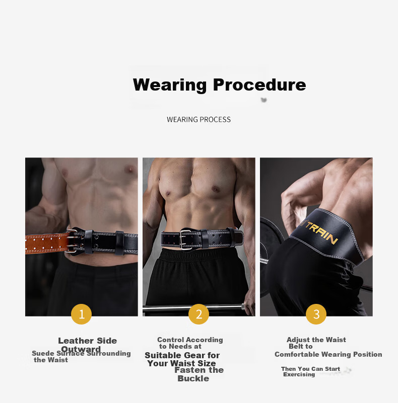 361° Fitness Belt Men Deadlift Squat Strength Training Weightlifting Protective Belt Size M 8