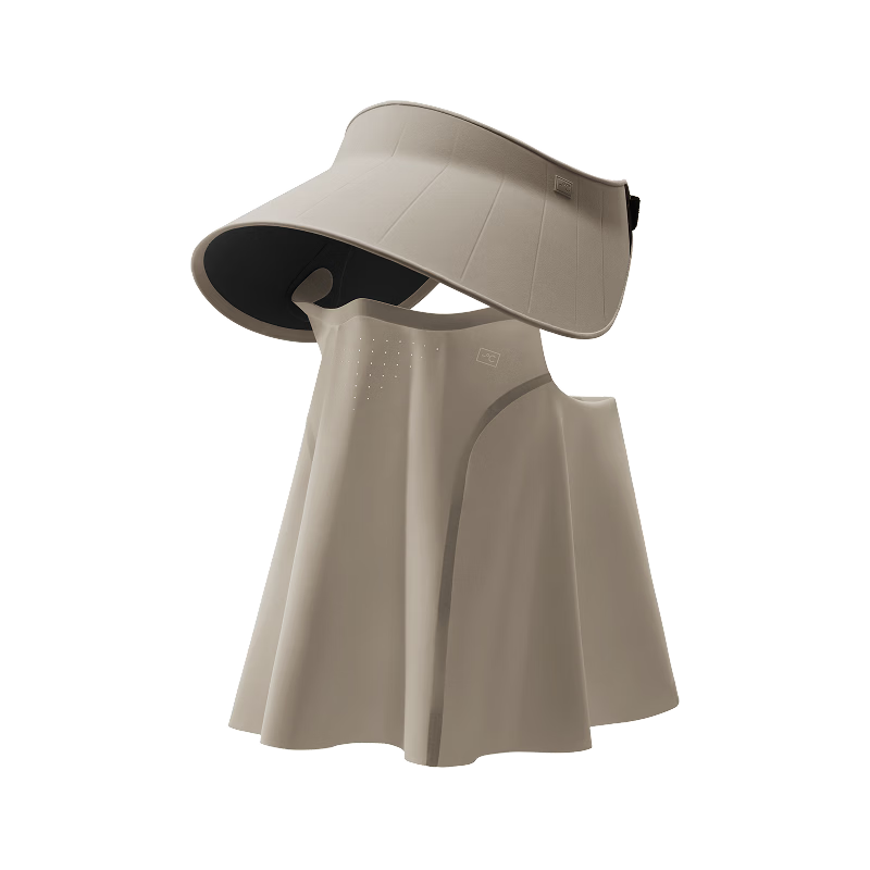 Bananain 502UV Pro Women's Sun Protection Full Coverage Face Shield Open-Top Hat Lightweight Breathable Detachable Sun Hat