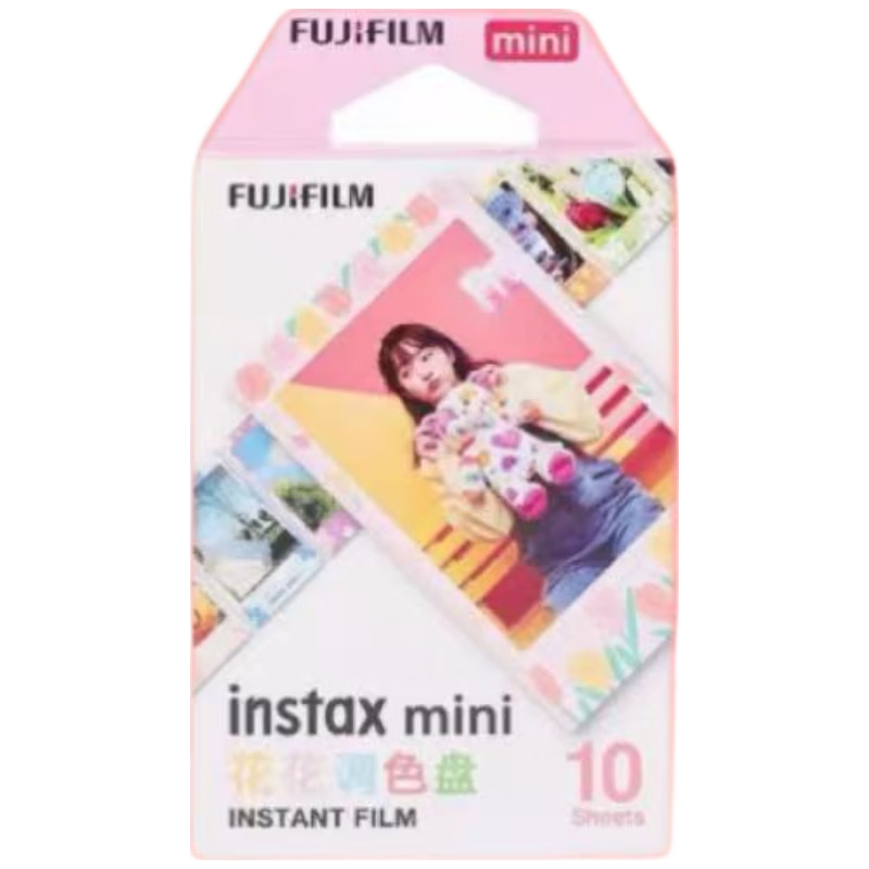 FUJIFILM Instax Mini Flower Instant Film 10 Sheets (Compatible with Mini SE/12/40/41/90/99/EVO, etc.)