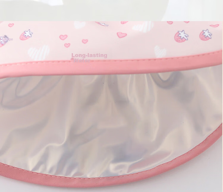 9i9 Kids Summer Sun Protection Hat Thin Girls Open-Top Wide Brim Sunshade Hat Sweet Strawberry Rabbit Ponytail 3-12 Years F36 5