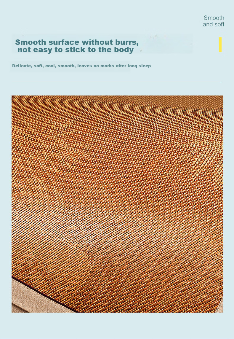 Boyang Home Textiles Class A Ice Silk Pillowcase Cooling Summer Pillow Cover Single 48*74cm Ginkgo 4