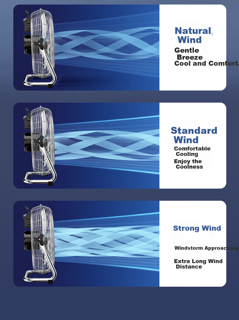 DIAMOND Industrial Floor Fan Desktop Floor Fan Powerful Industrial Pedestal Fan Commercial High-Power Floor Fan Factory Workshop Ventilation Formaldehyde Removal Fan SN 10