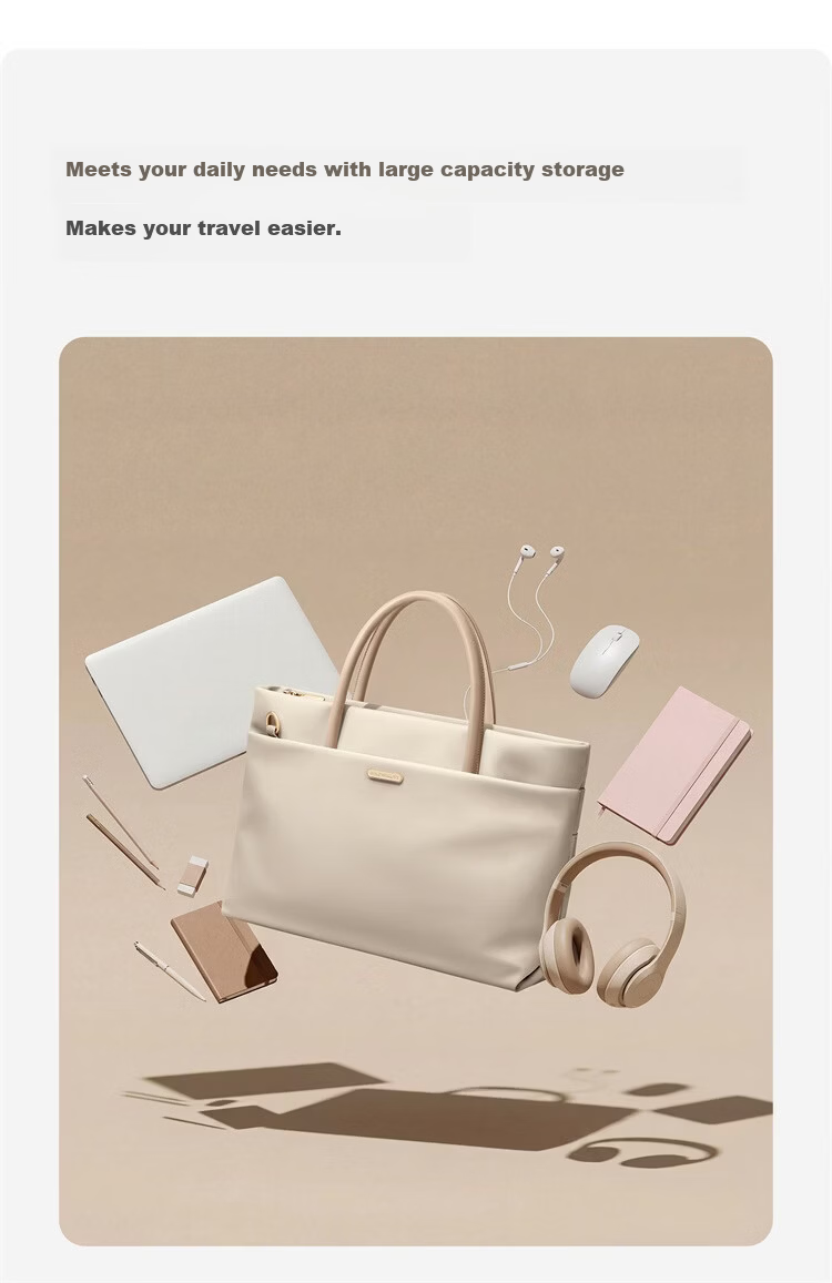 GOLF Women's Business Laptop Bag 14/15 Inch Briefcase for Huawei Apple High-Style Shoulder Crossbody 7