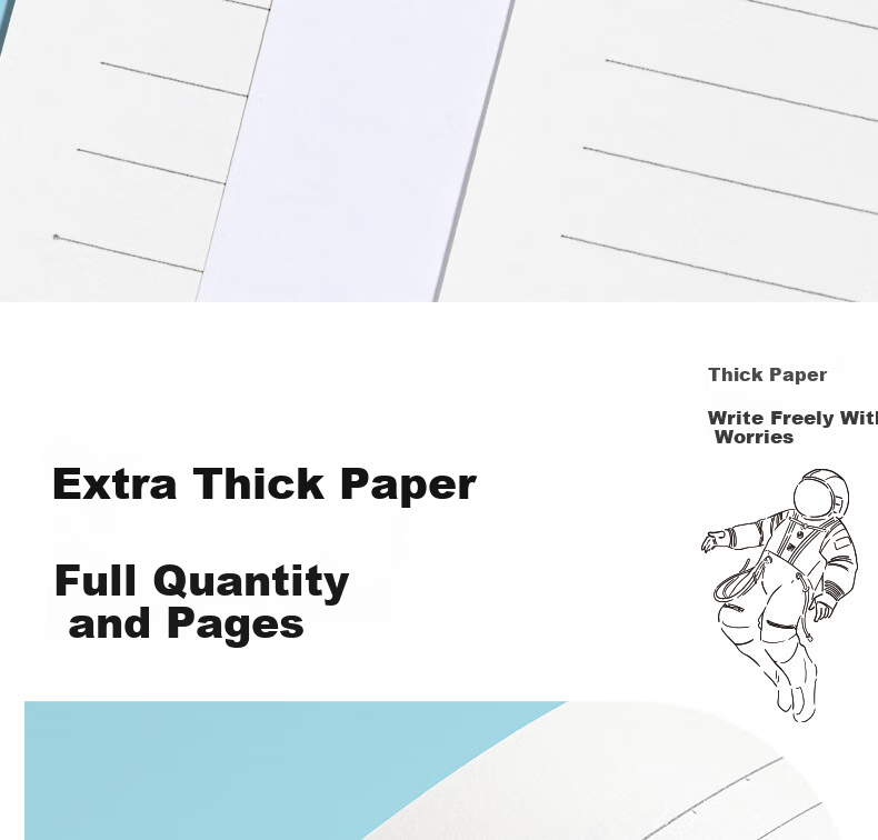 Deli Student Softcover Notebook B5/40 Sheets 12-Pack Wire-Free Binding WB540 (Ask the Sky 9) 10