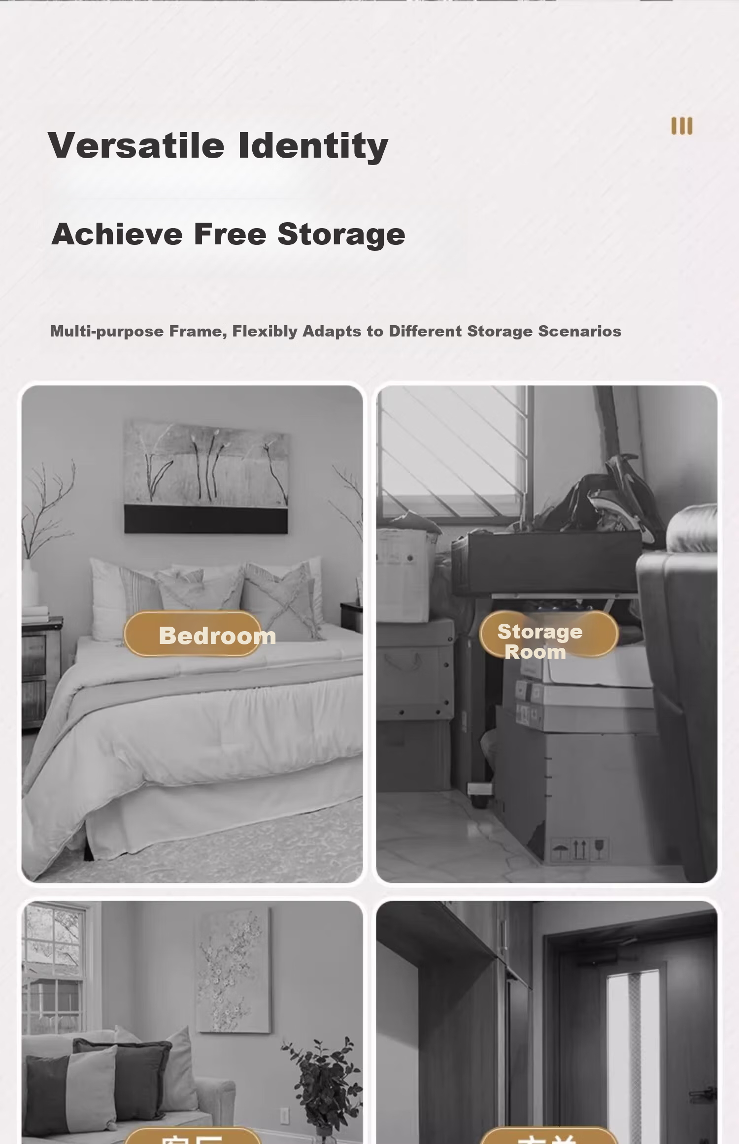 Antjia Foldable Shoe Rack Doorway Shoe Rack Multi-layer Iron Art No-Installation Storage Shelf Black 6-Tier 70cm 15