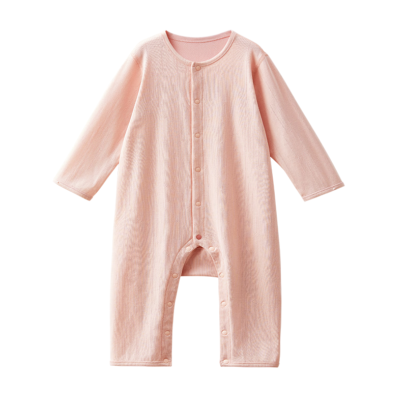Shiyuejiejing Baby Romper, Summer Onesie for Boys And Girls, Class A Cotton Bodysuit, Long-Sleeve All-Season Home Wear