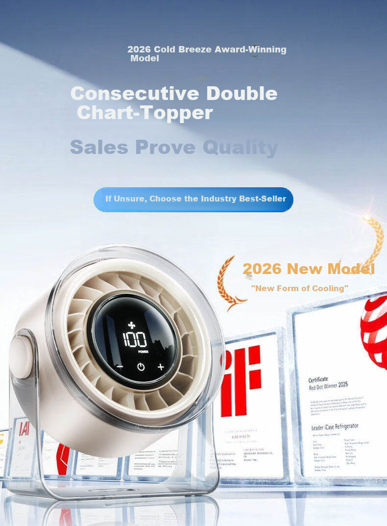 DIAMOND [26 Years New Upgrade] Desktop Mini Fan Small Home Silent Office USB Rechargeable Fan Long Battery Life Student Dormitory Bed Clip Portable Air Circulation Fan 10