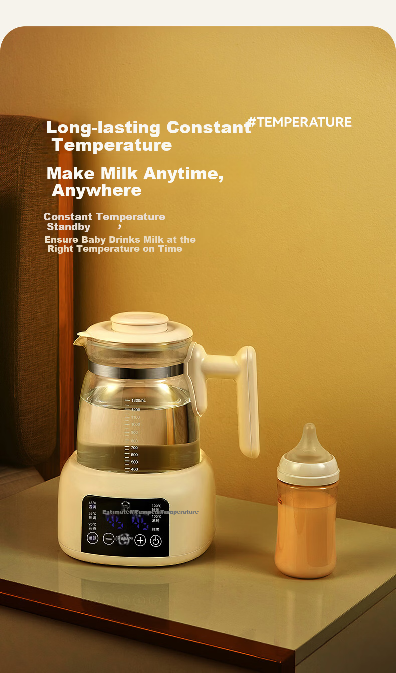 Xiaobeixiong Thermostatic Kettle Baby Milk Warmer Multifunctional Electric Kettle Health Pot Stewing Tea Maker 14