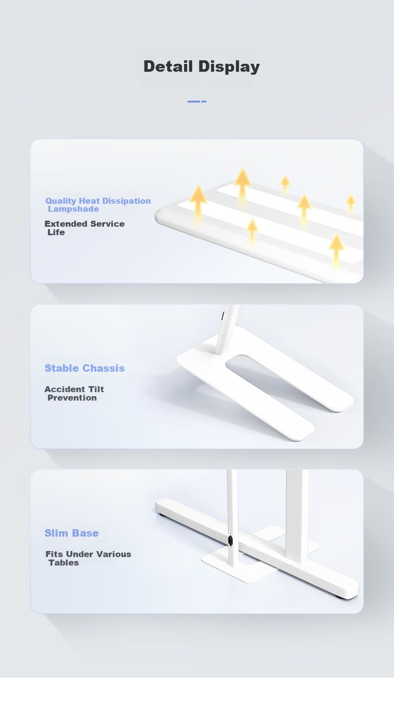 OSRAM Vertical Road Lamp Eye Protection Study Student Reading Floor Lamp Full Spectrum Smart Living Room Study Lamp 18