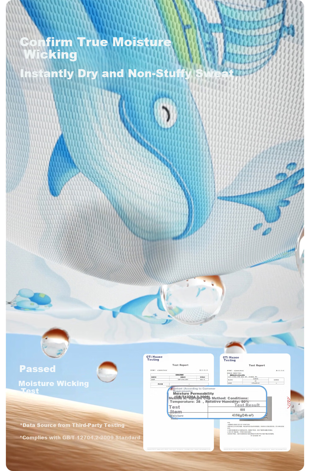 Beitais Baby Cooling Mat Breathable Ice Silk Mattress for Toddler Kindergarten Nap Bed Cloud Whale Fantasy 100*56cm 16