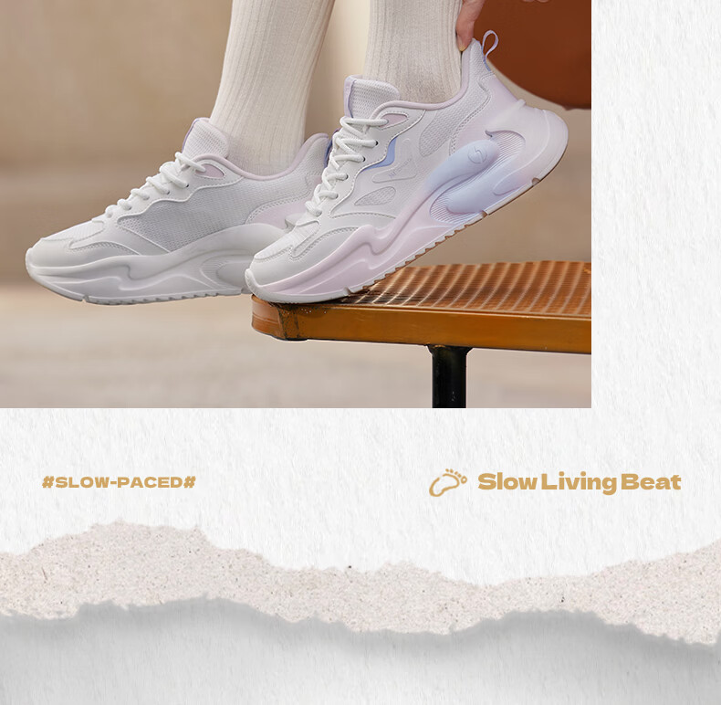 361° Yunshu Summer Mesh Breathable Sports Casual Shoes Soft Sole Commuter Dad Shoes Women 682616704-1 9