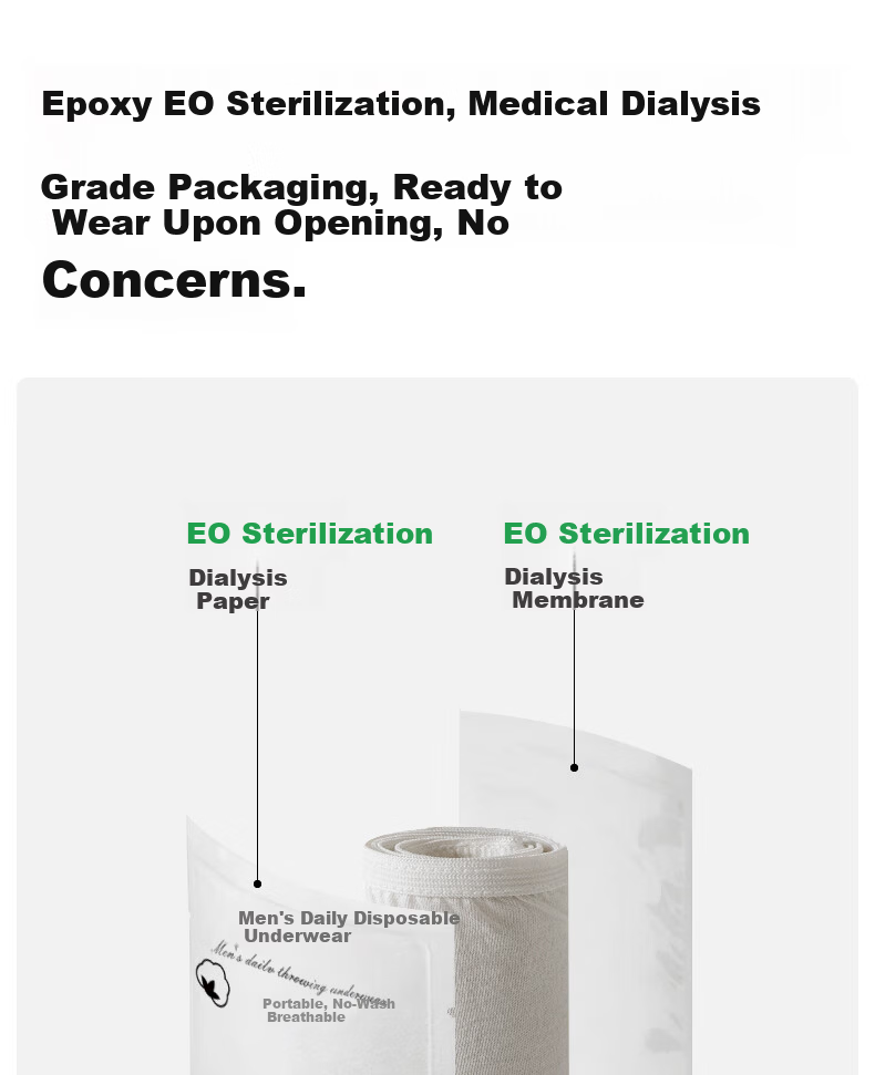 GNJ Men's Disposable Cotton Boxer Briefs Travel Portable EO Sterilized Wash-Free Individually Packaged Business Trip 9