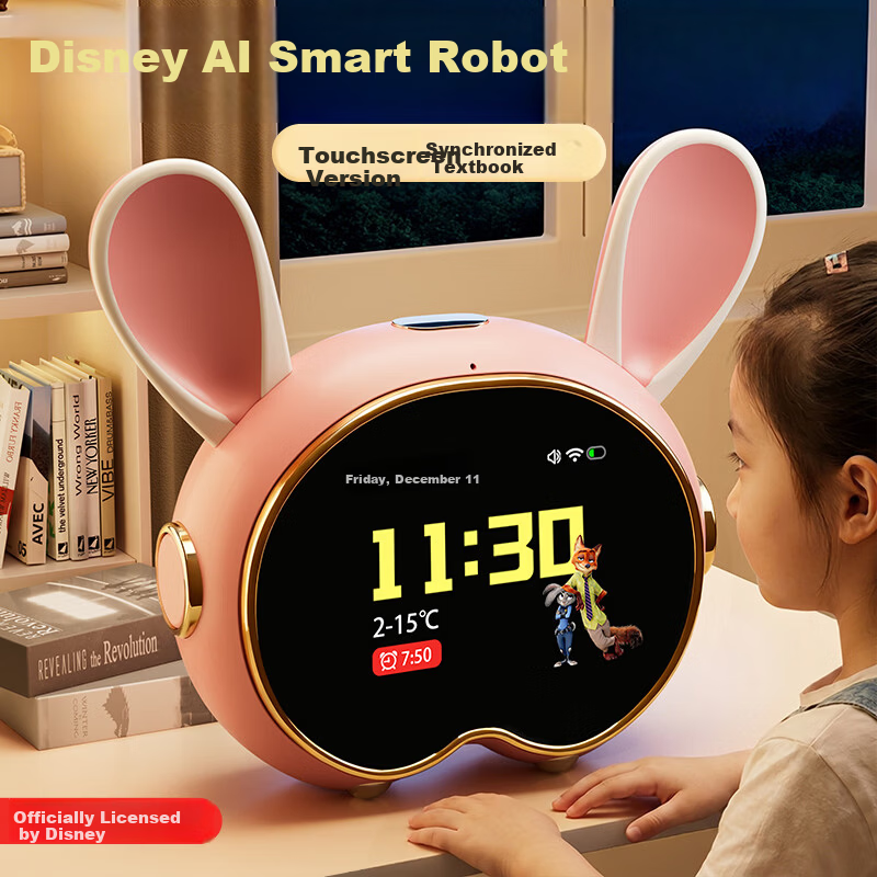 Disney Zootopia AI Time Treasure Robot Smart Alarm Clock Voice Interaction 61 Children's Day Birthday Gift