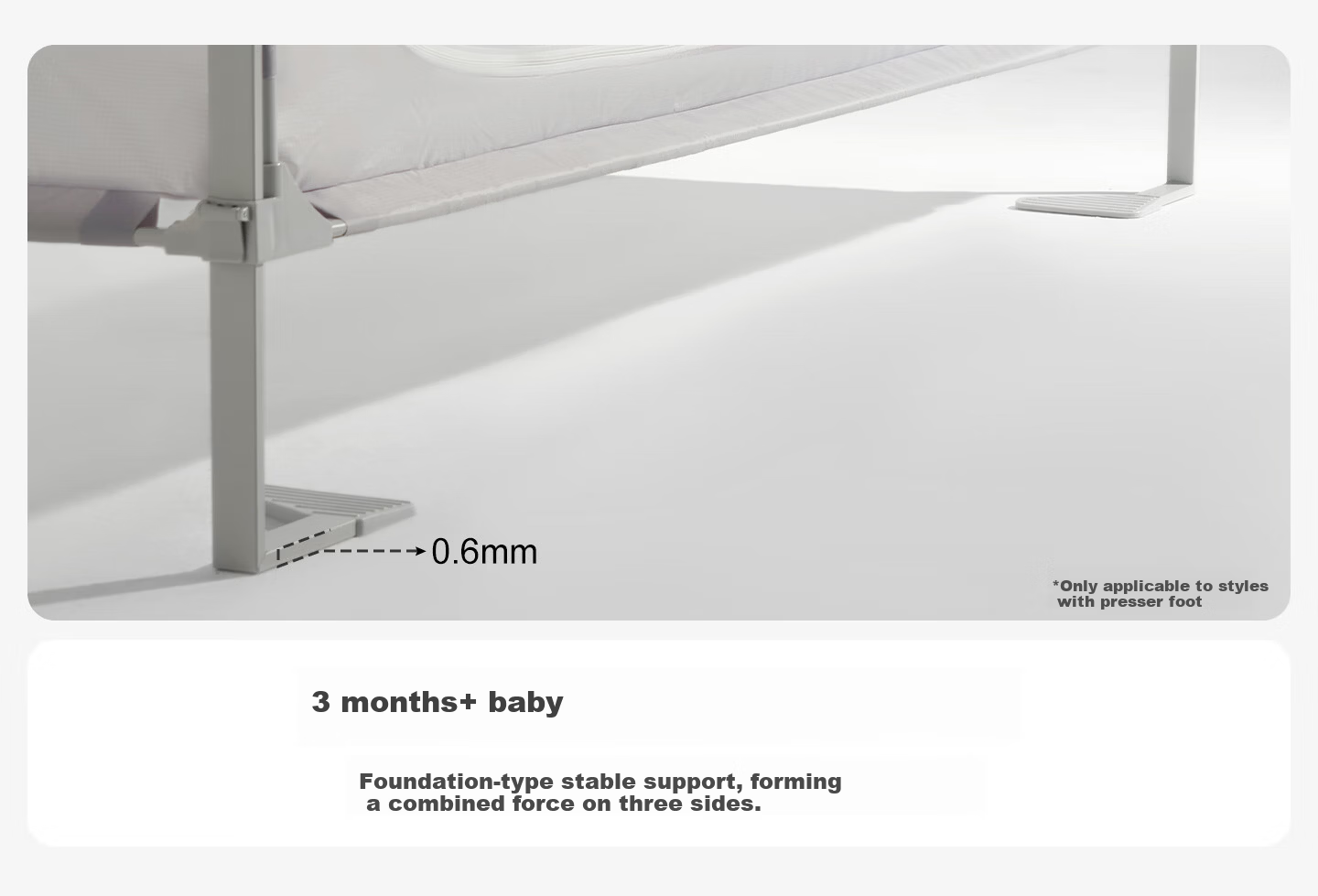 OUYUN Baby Anti-Fall Mosquito Net 1.8x2m Children's Bed Rail Protective Mongolian Style Full-Coverage Baby Canopy 5