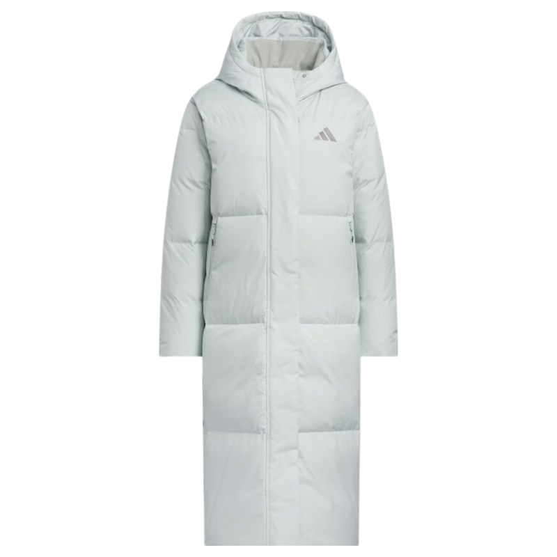 Adidas Women's Sports Style Series W PUFF L DOWN Long Down Jacket KC5949 Silver L