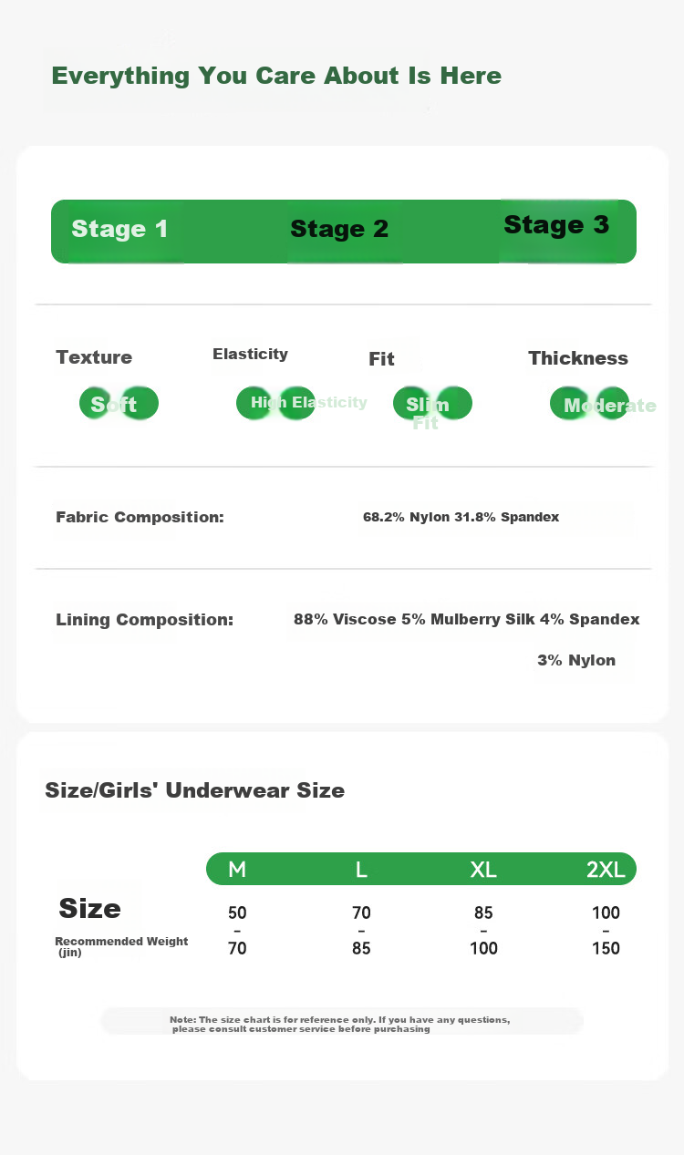 Ordifen Girls' Stage 1 Children's Underwear 6-12 Years Old Early Development Girls' Primary School Sports Vest Thin Bra 15