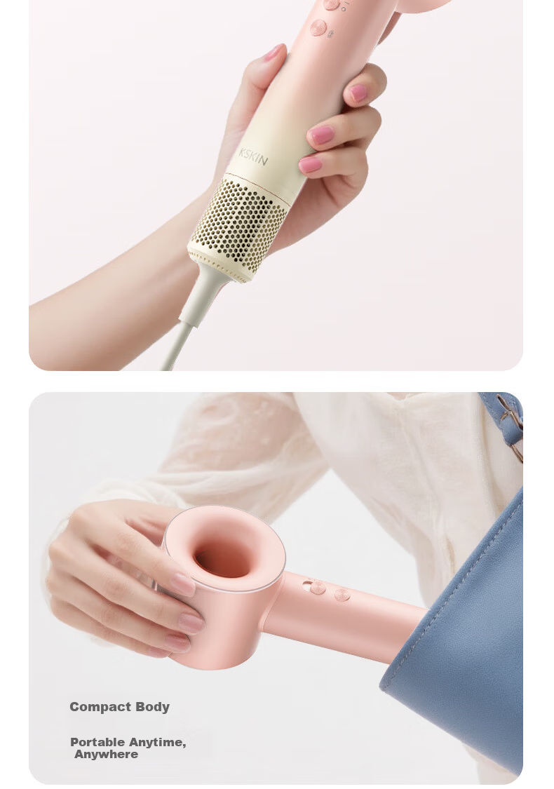 Kandao【Price Guarantee 618】Hair Dryer High-Speed Wind Large Negative Ion Hair Care Quiet Fast Drying Plasma Hair Dryer Home Use Birthday Gift for Girlfriend 19