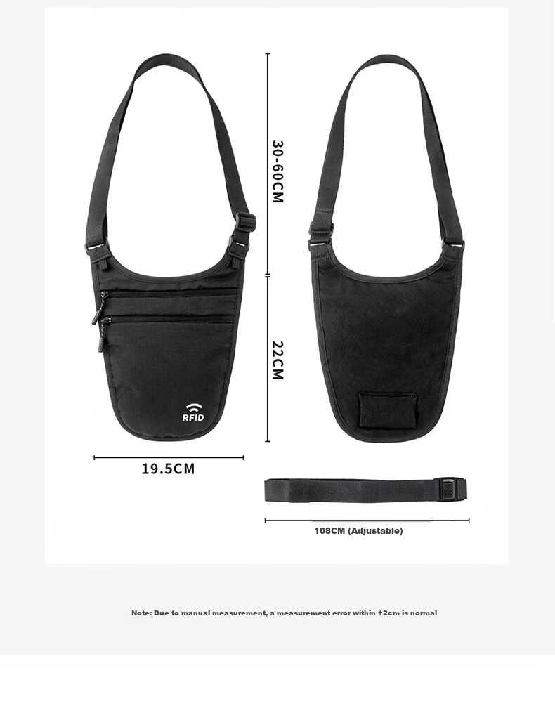 Tactical Bird Guardian RFID Anti-Theft Waist Bag Outdoor Phone Bag Travel Backpack Slim Invisible ID Key Holder 17