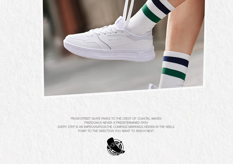 361° Qinghe 2.0 Men's Sneakers Sports Shoes Spring Summer Casual Thick Sole White Shoes 672616610-1 5