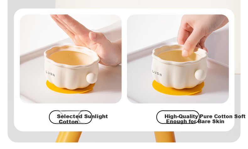 Rushan Baby Self-Feeding Training Spoon Set Toddler Tableware Curved Spoon with Lunch Box 7