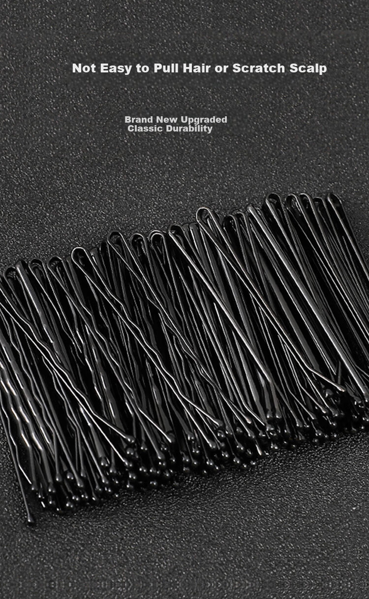 MEIFUYU Hair Clips Set 150 Pieces (Straight Clips + Wavy Clips + U-Shaped Clips) for Updos, Bangs, and Hair Sectioning WH7209 7