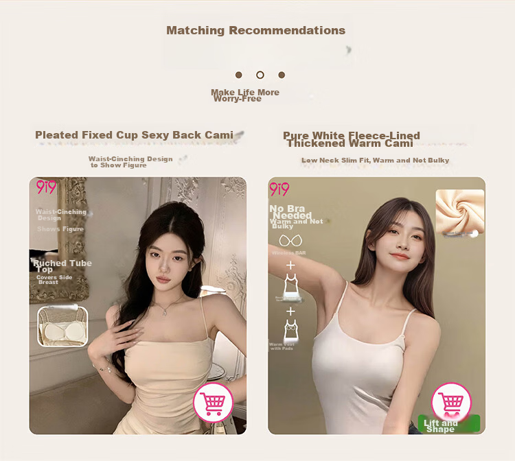 9i9 Strap Sun-Kissed Tie Vest Pure Desire Slim Fit Sexy Sweet Sleeveless Top White S45 6