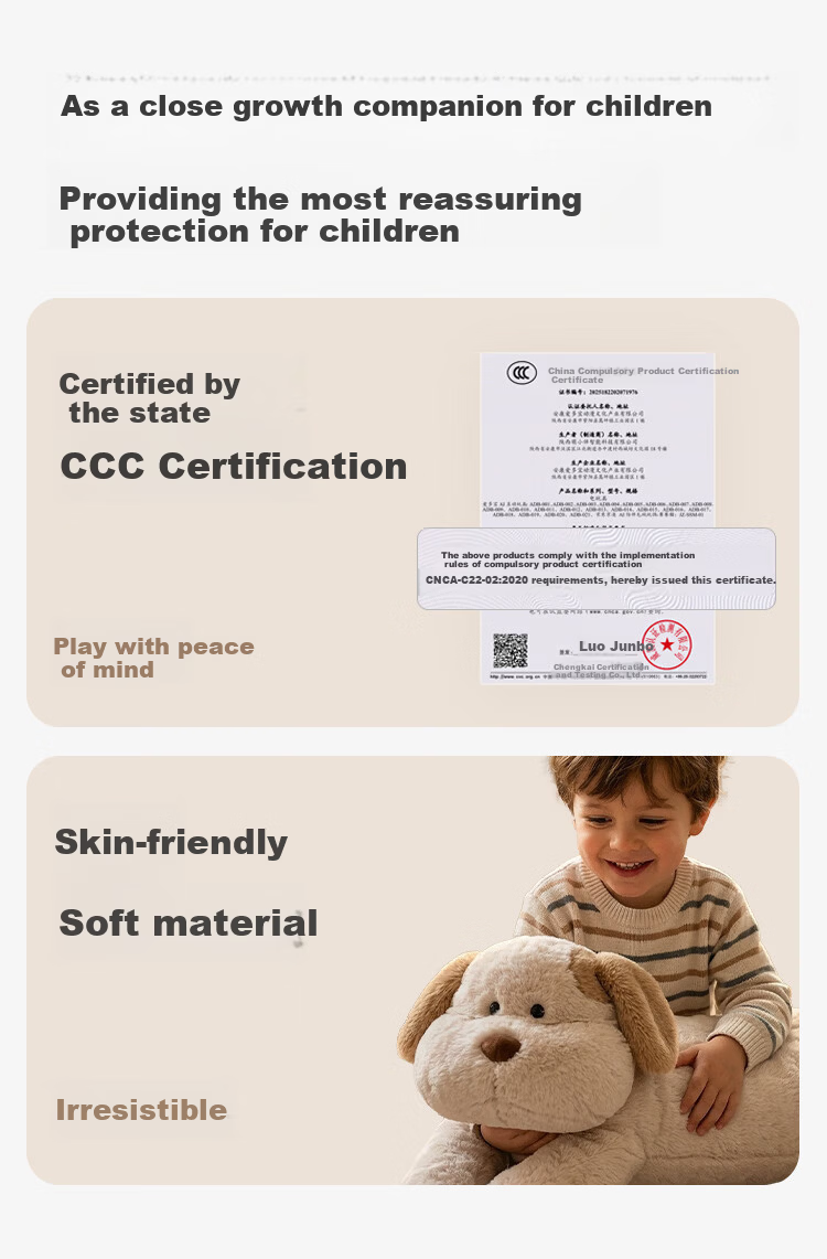JD Jingzao AI Plush Toy Large Pillow Children's Toy AI Companion Robot Children's Day Gift Bubble Dog 5
