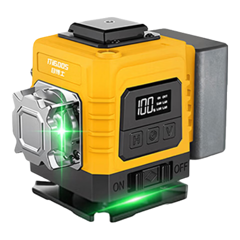 Dr. Mu Infrared Laser Level High-Precision Strong Light Fine Line Solar Outdoor Auto Leveling Measuring Tool