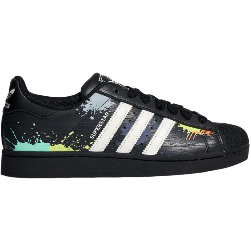 Adidas Originals Unisex Superstar II Casual Shoes LA3775 Black Size 42