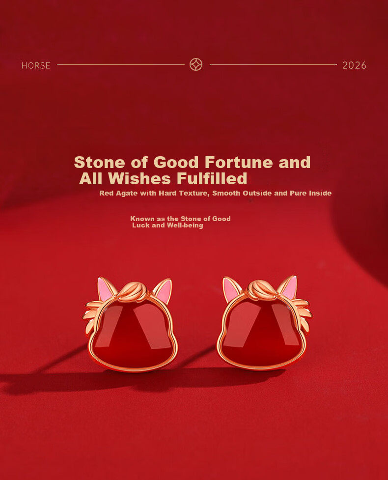 Lao Miao 26th Anniversary New Earrings for Women Birthday Gift Earrings for Girlfriend Wife 8