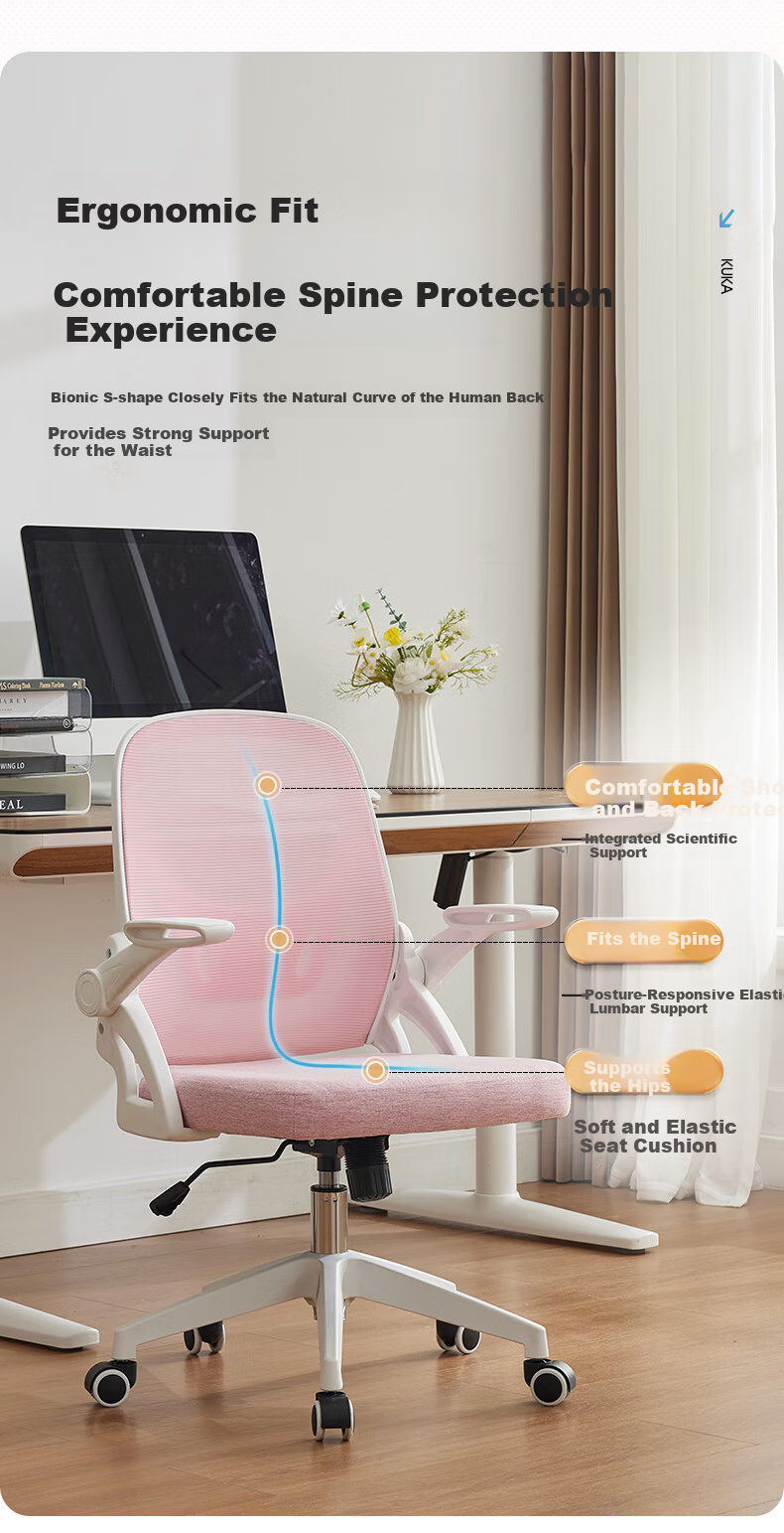 Kuka Home F05 Computer Chair Ergonomic Office Chair for Home Long Sitting Student Study Desk Chair Gaming Chair 3