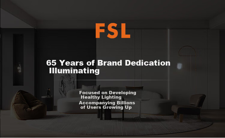 Foshan Lighting (FSL) T8 LED Tube Light Daylight Tube High Efficiency Energy Saving Double-End 1.2m 20W White Light 6500K Complete Set with Bracket 1