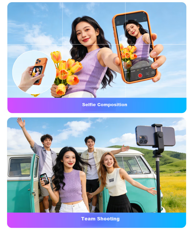 Okawa Vision1Ultra Smartphone Selfie Screen Portrait Enhancer Rear Selfie Secondary Display 9