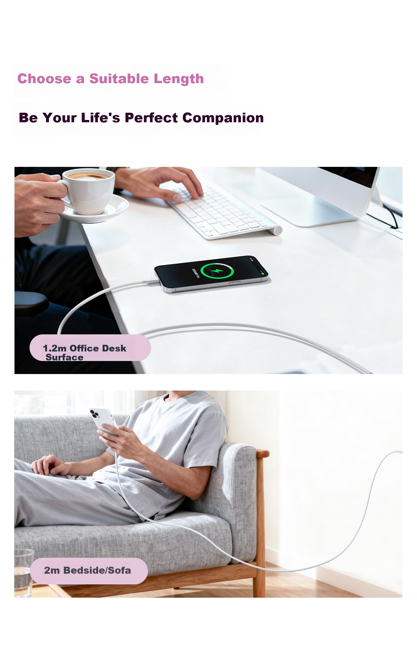 Torras Little Ice Lite Official Genuine Apple iPhone 17 Charging Cable iPhone 17 Pro Max Data Cable 16 Pro Fast Charging Cable Android iPad Type-C Interface White 9