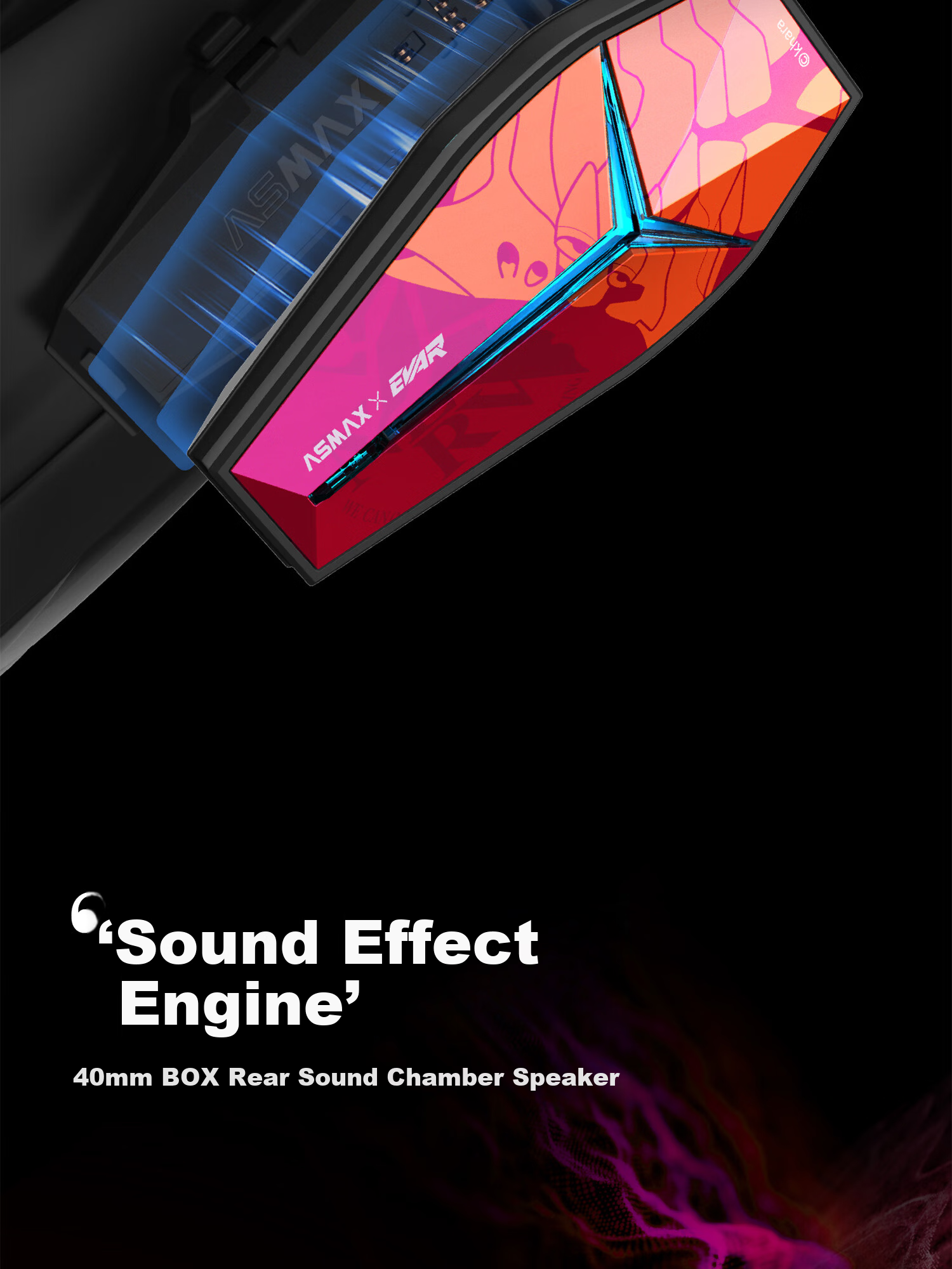 ASMAX & EVA Helmet Bluetooth Headset High-End Motorcycle Riding Professional Noise-Cancelling Evangelion Unit-02 Edition 7