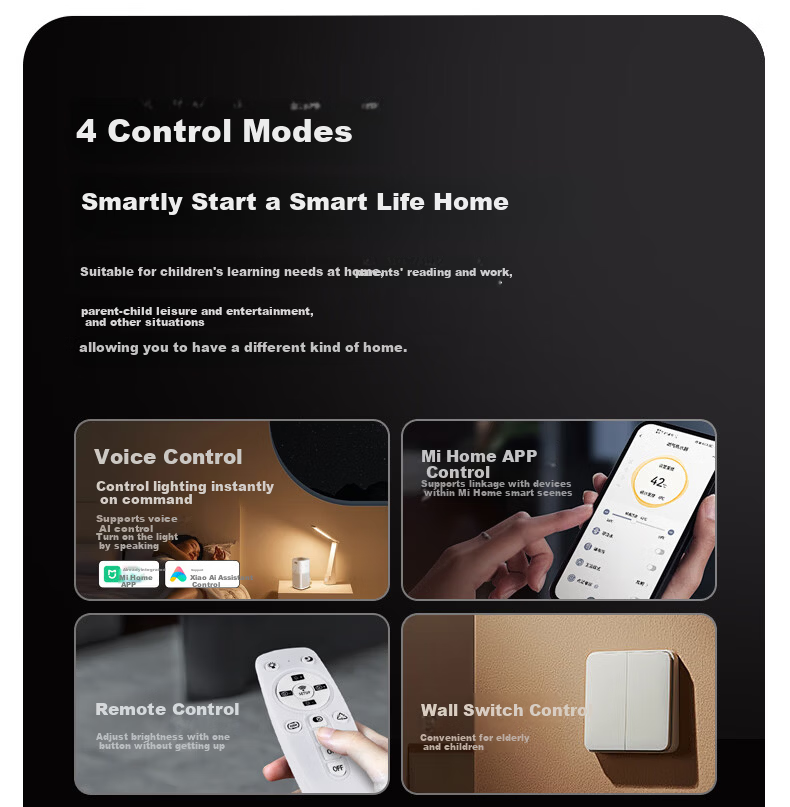 Micoe Full Spectrum Eye Protection Ceiling Light Living Room Dining Bedroom Minimalist Lighting Set Zhongshan Lighting 17